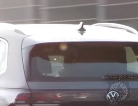 WATCH Volkswagen s 2027 Tiguan R With Quad Exhaust Tips Spied Tearing Up The Track
